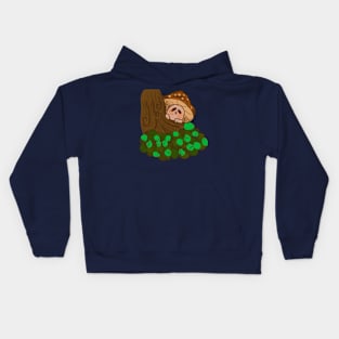 Shy shroom Kids Hoodie